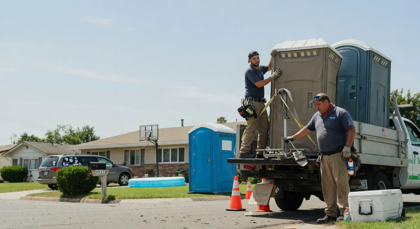 Porta Potty Rental in Jarrell, TX near me